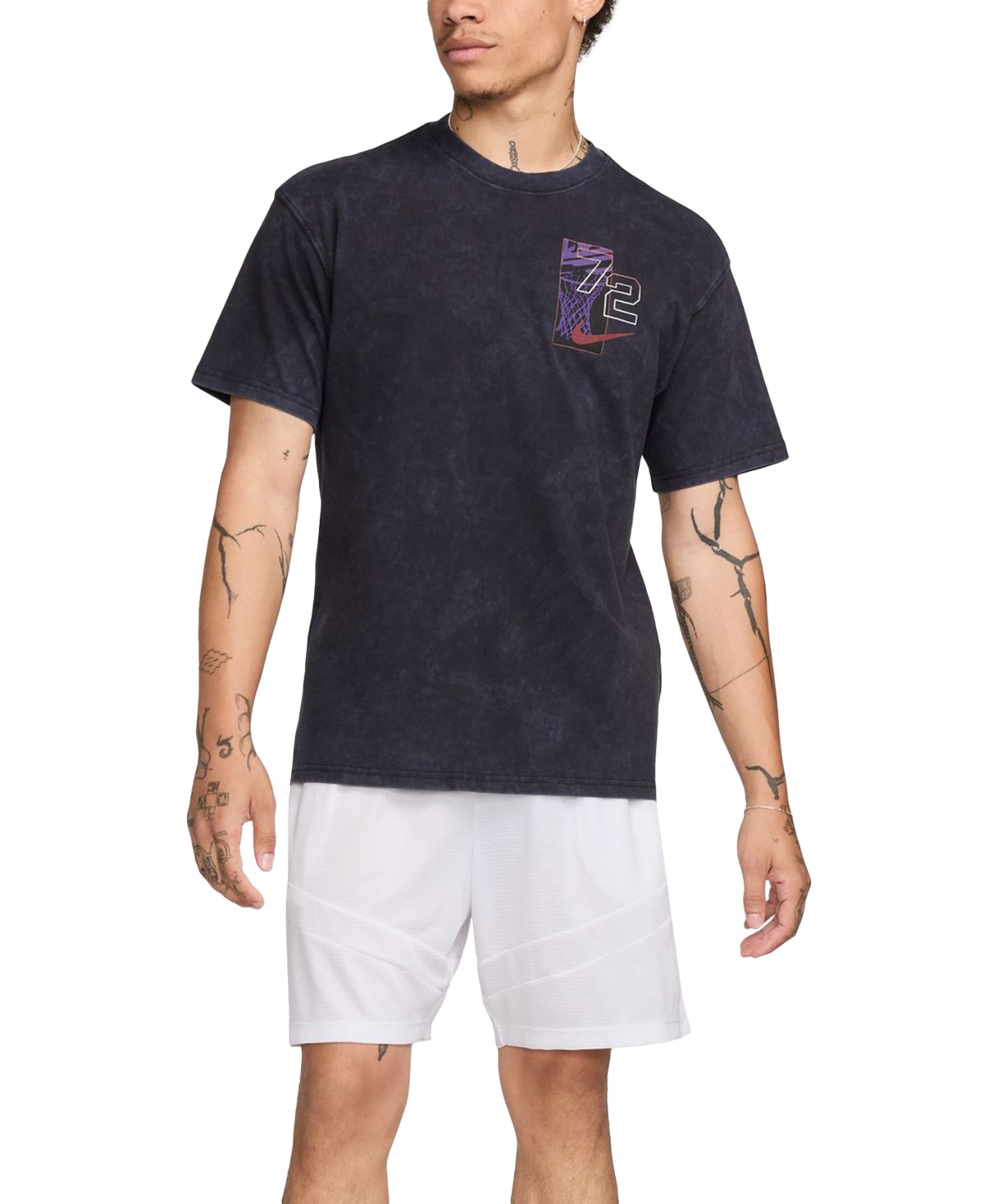 Nike Men's Max90 Basketball Short Sleeve Logo Graphic T-Shirt