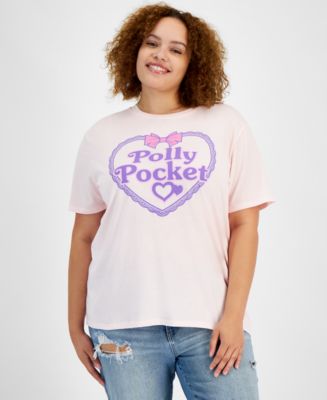 Love Tribe Trendy Plus Size Polly Pocket Short-Sleeve T-Shirt Macy's