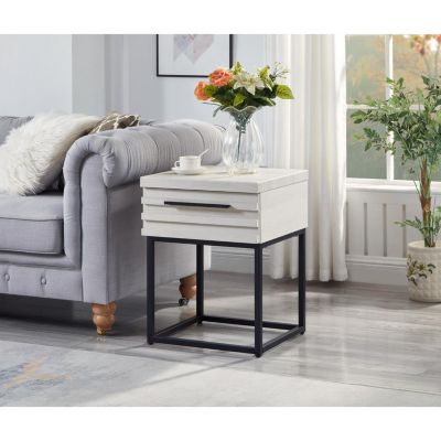 Celestial Contemporary Storage End table
