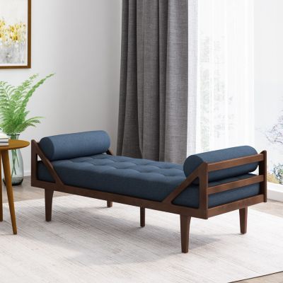 1 Count Fabric Chic and Cozy Chaise Lounge Perfect for Relaxation and Style