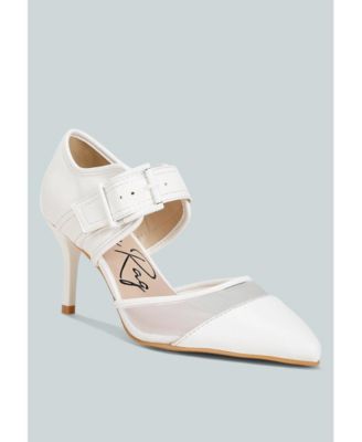 Aneri Buckle Detail Pump Sandals