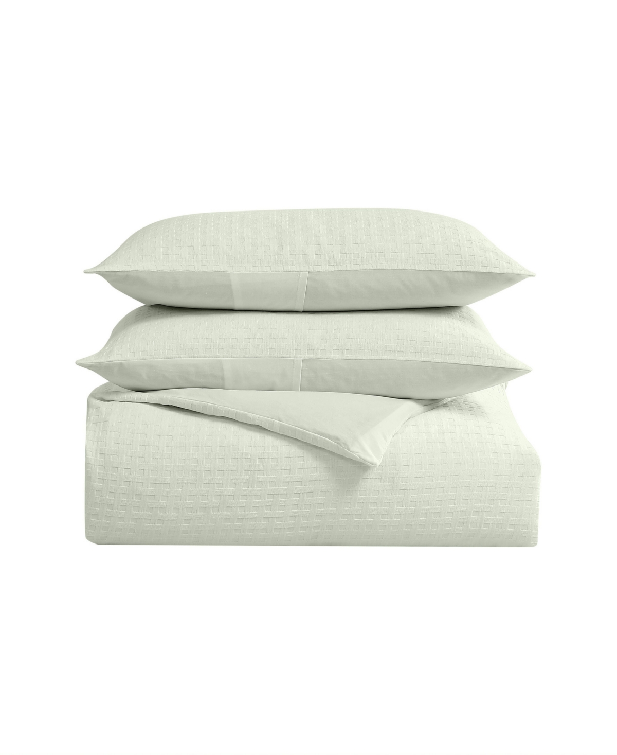 TOMMY BAHAMA HOME CLOSEOUT! TOMMY BAHAMA HOME BASKETWEAVE SOLID 3 PIECE DUVET COVER SET, QUEEN 