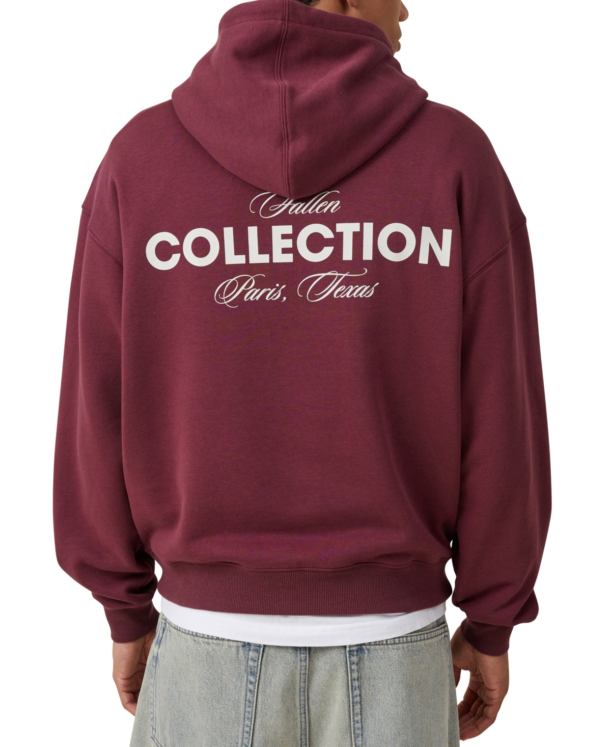 COTTON ON MEN'S BOX FIT GRAPHIC HOODIE 
