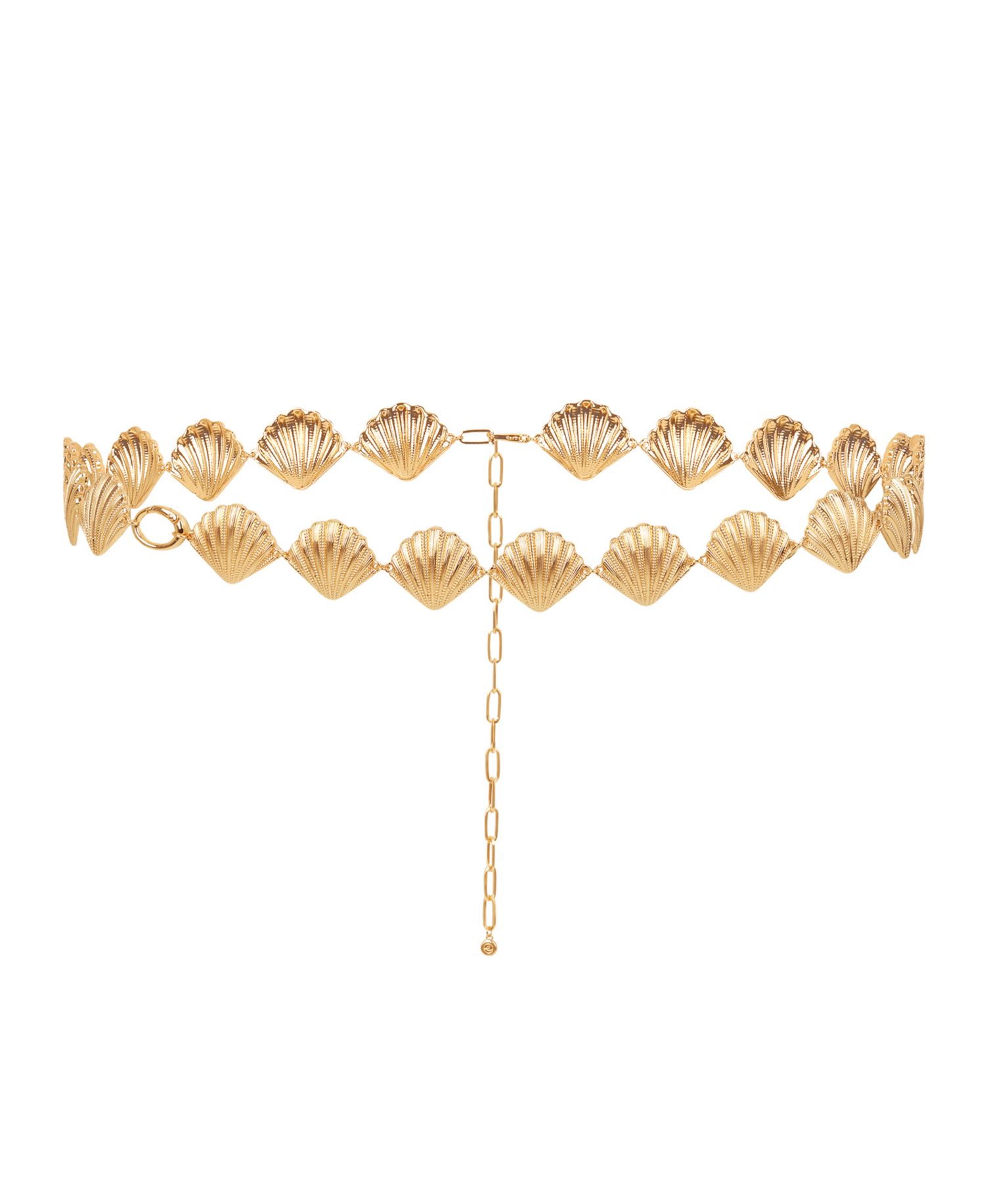 18k Gold Plated Scallop Shell Body Chain