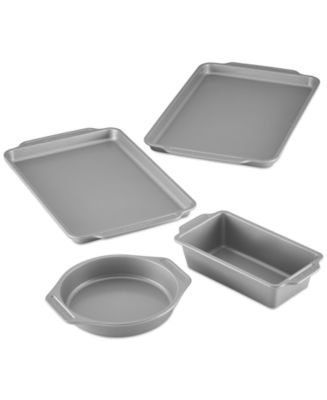 Farberware Nonstick 4-Piece Steel Essential Bakeware Set - Macy's