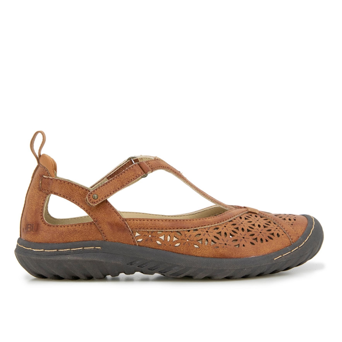 Jbu Women's Daffodil Mary Jane T-Strap Flats
