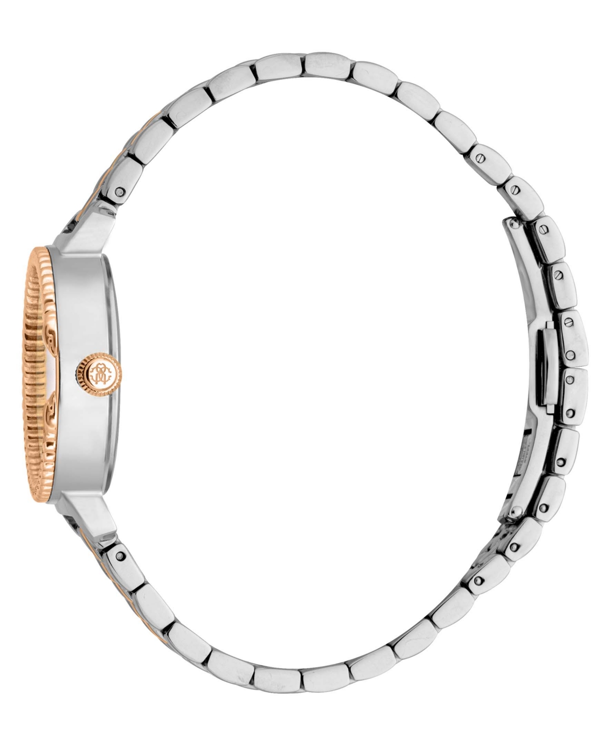 ROBERTO CAVALLI WOMEN'S QUARTZ TWO-TONE STAINLESS STEEL WATCH 30MM 