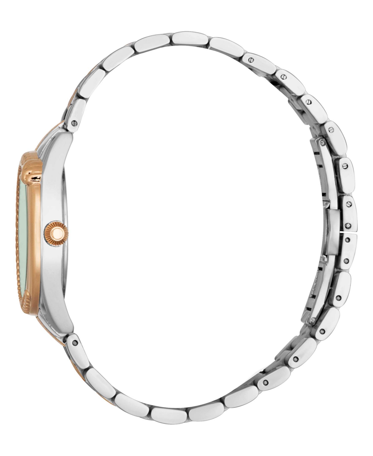 Shop Roberto Cavalli Women's Quartz Two-tone Stainless Steel Watch 32mm In Silver