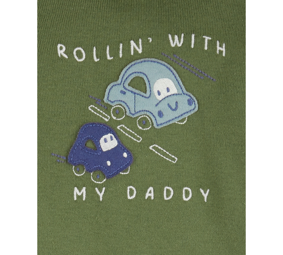 Carter's Baby Boys Rollin' with My Daddy Bodysuit & Pants, 2 Piece Set