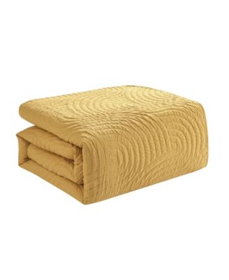 Sands 3-Piece Curved Quilt Set, King