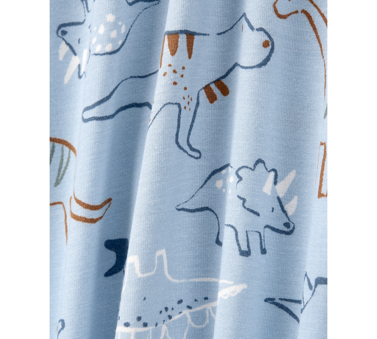 Carter's Baby Boys Dinosaur One-Piece PurelySoft Footed Pajamas