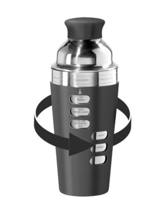 Dial a Drink 23oz Stainless Steel Cocktail Shaker