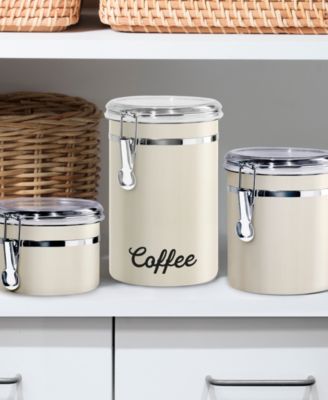62 fl oz Stainless Steel Coffee Canister
