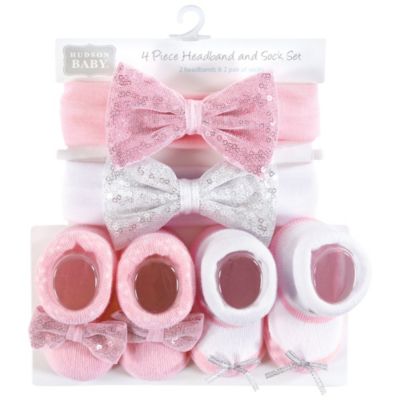 4Pc Socks/Headband Giftset