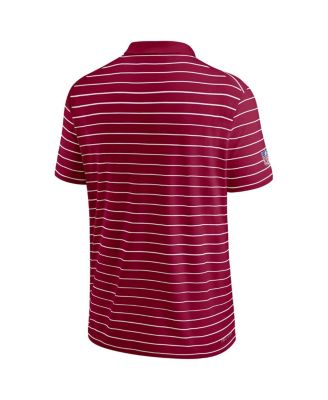 Men's Burgundy Washington Commanders 2022 Sideline Lock Up Victory Performance Polo