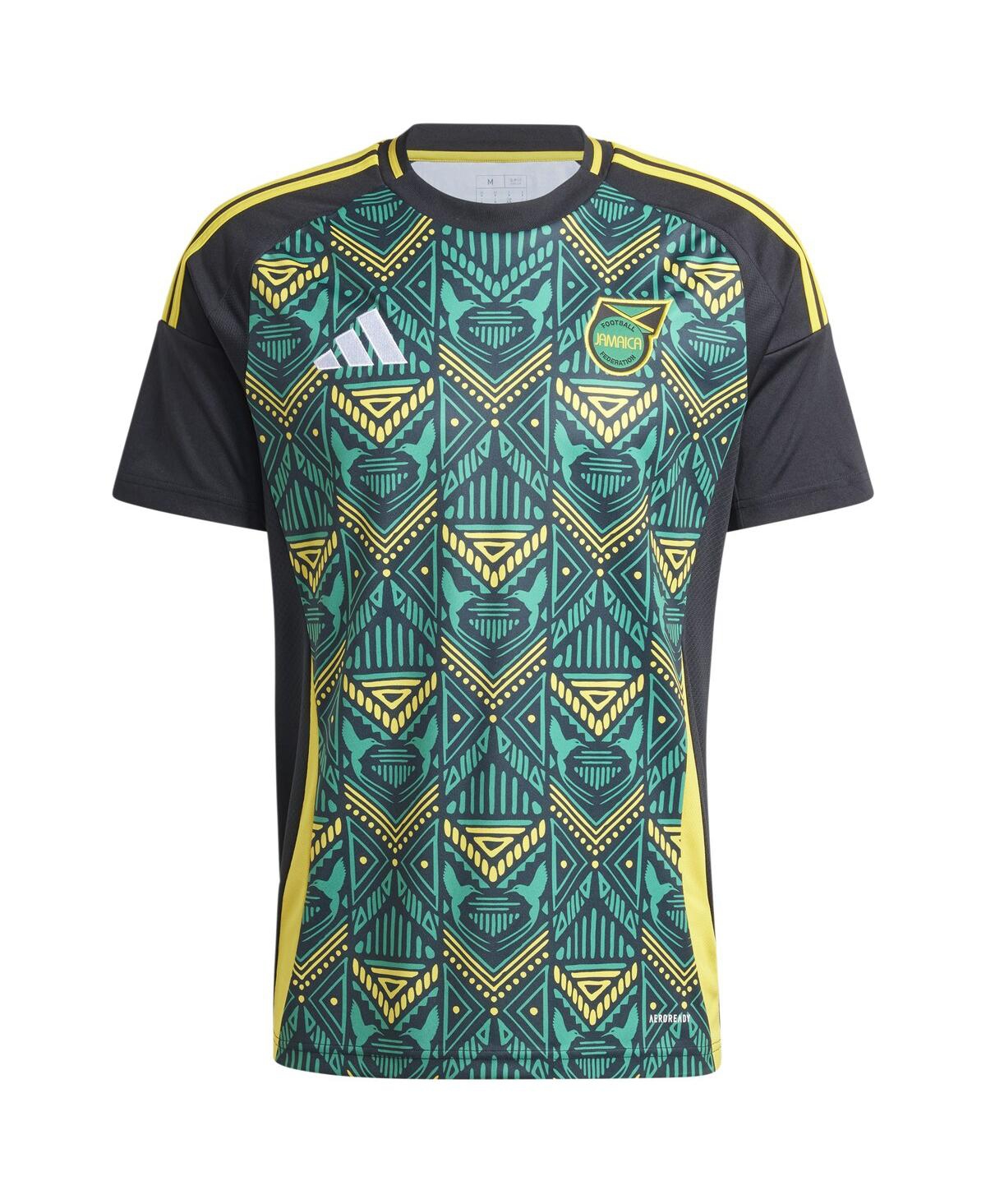 Adidas Men'sJamaica National Team 2024 Away Replica Jersey - Black