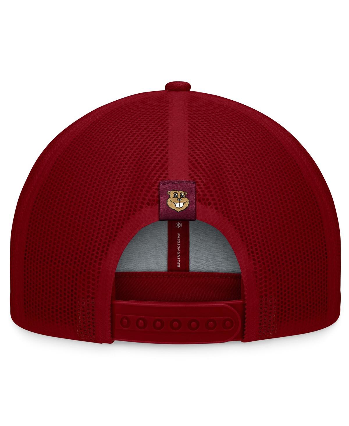 Top Of The World Men's Maroon Minnesota Golden Gophers Carson Trucker Adjustable Hat In Maroon