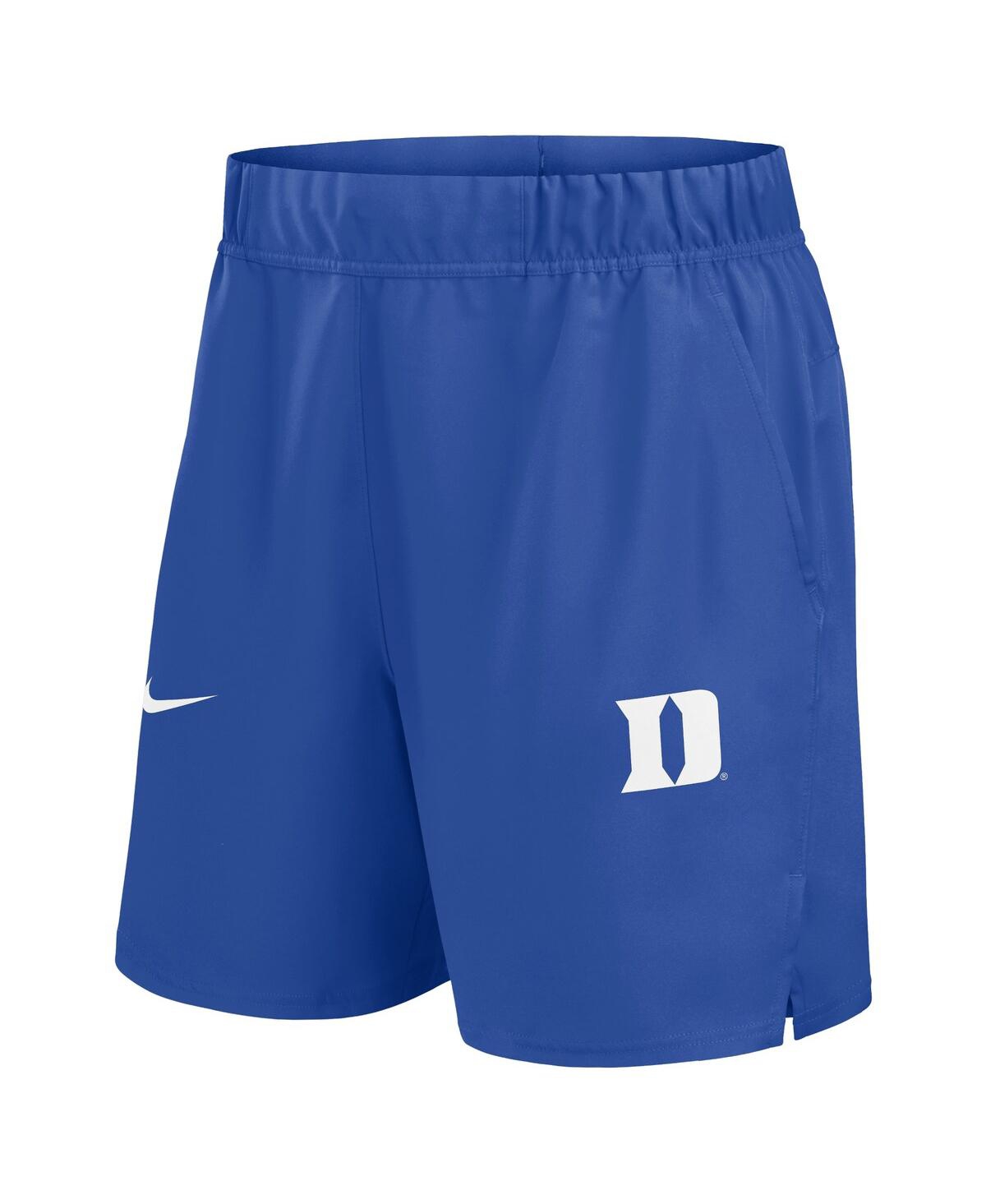 Nike Men'sDuke Blue Devils Primetime Victory Performance Shorts - Royal