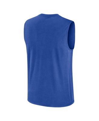 Men's Royal Kentucky Wildcats Primetime Legend Lock Up Performance Muscle Tank Top