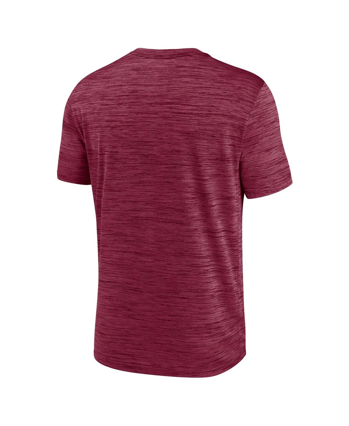 Nike Men'sFlorida State Seminoles 2024 Sideline Velocity Performance T-Shirt - Garnet