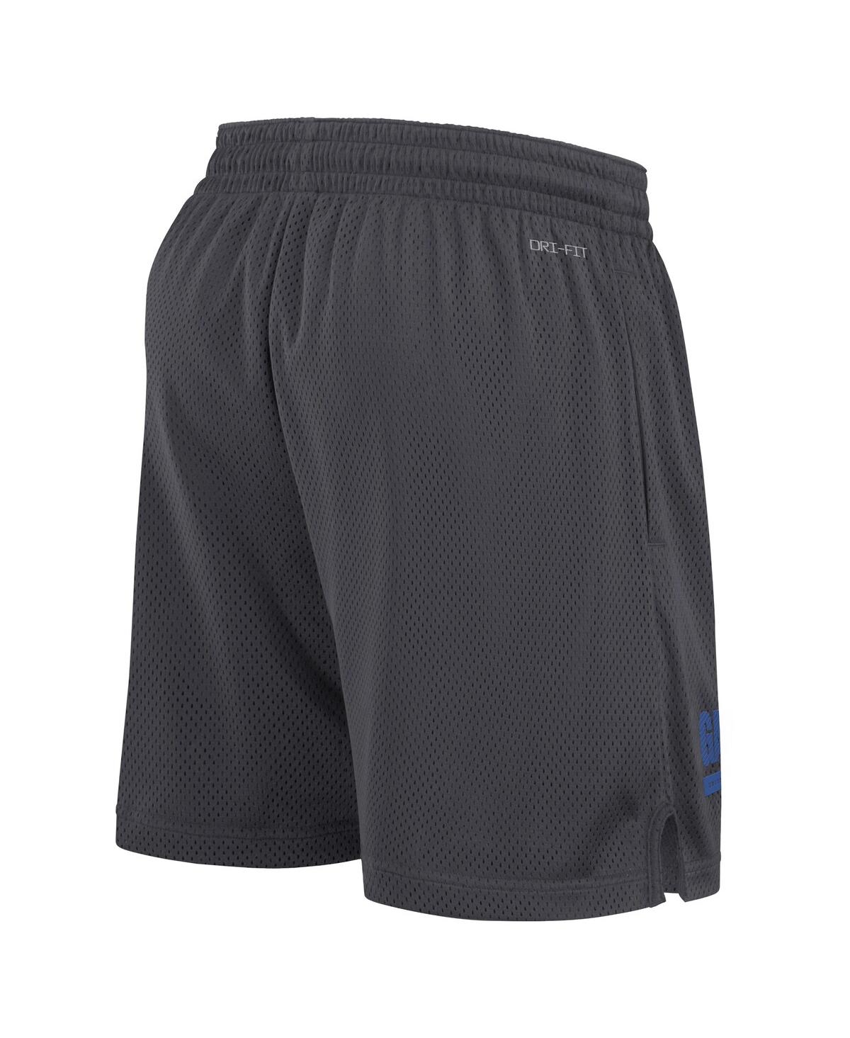 JORDAN MEN'S ANTHRACITE FLORIDA GATORS 2024 SIDELINE MESH SHORTS 