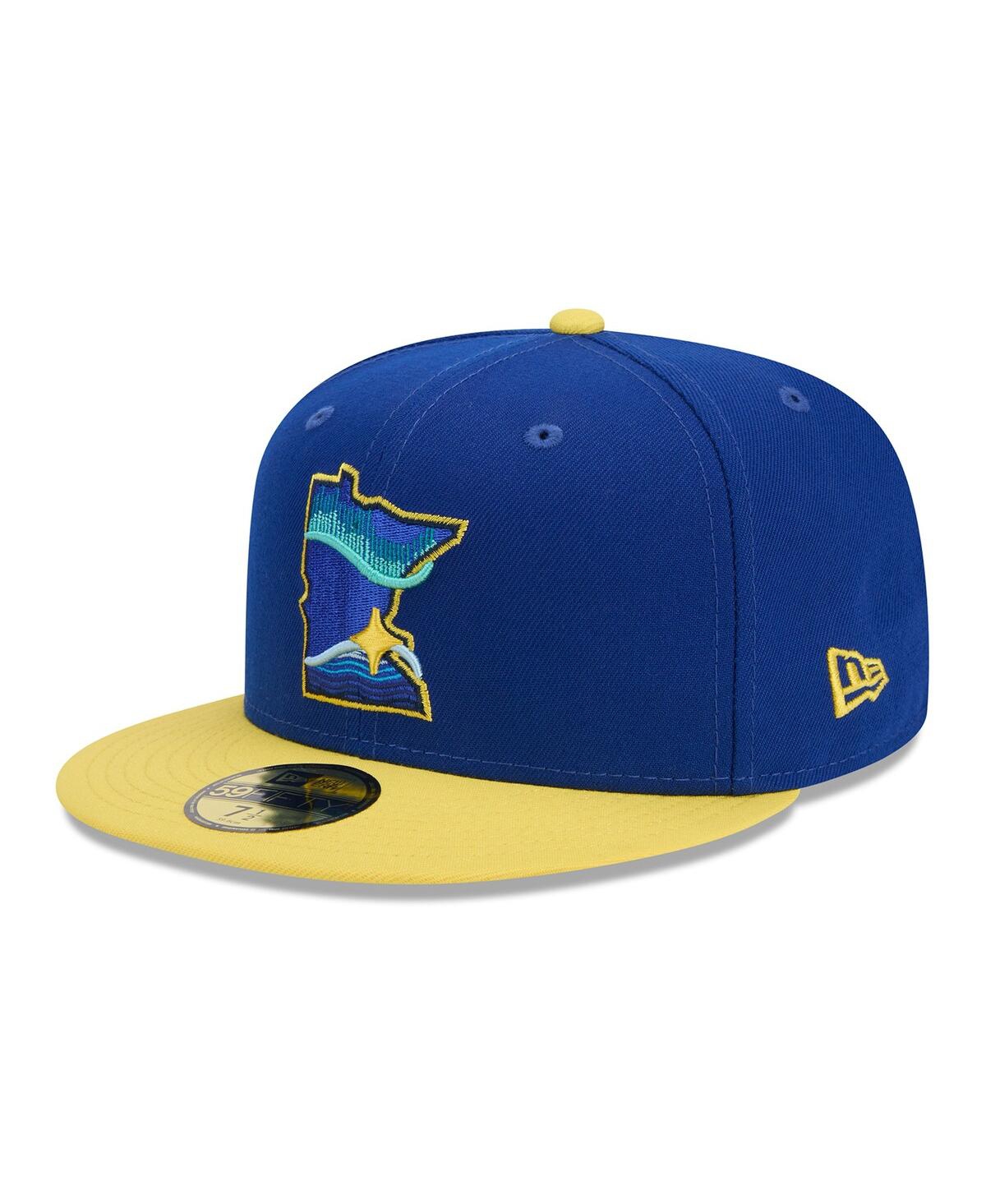 New Era Men's Royal Minnesota Twins 2024 City Connect 59fifty Fitted Hat In Royal