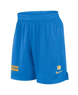 Men's Powder Blue Los Angeles Chargers 2024 Sideline Performance Mesh Shorts