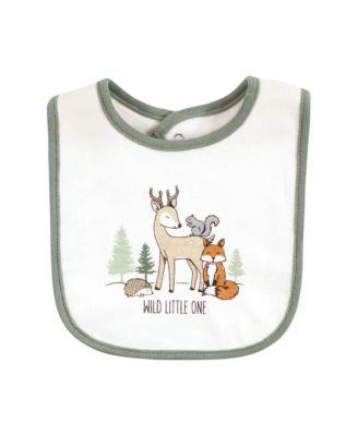 Bulk Pack of 10 Interlock Baby Feeding Bibs