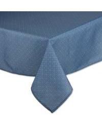 Tonal Lattice Print Outdoor Tablecloth, 60x84 Inches