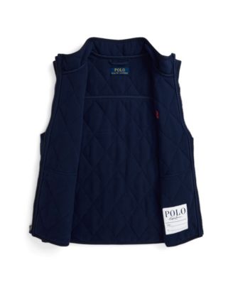 Polo Ralph Lauren Big Boys Quilted Fleece-Lined Vest - Macy's