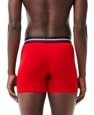 Men's 3-Pack Cotton Stretch French Flag Boxer Briefs