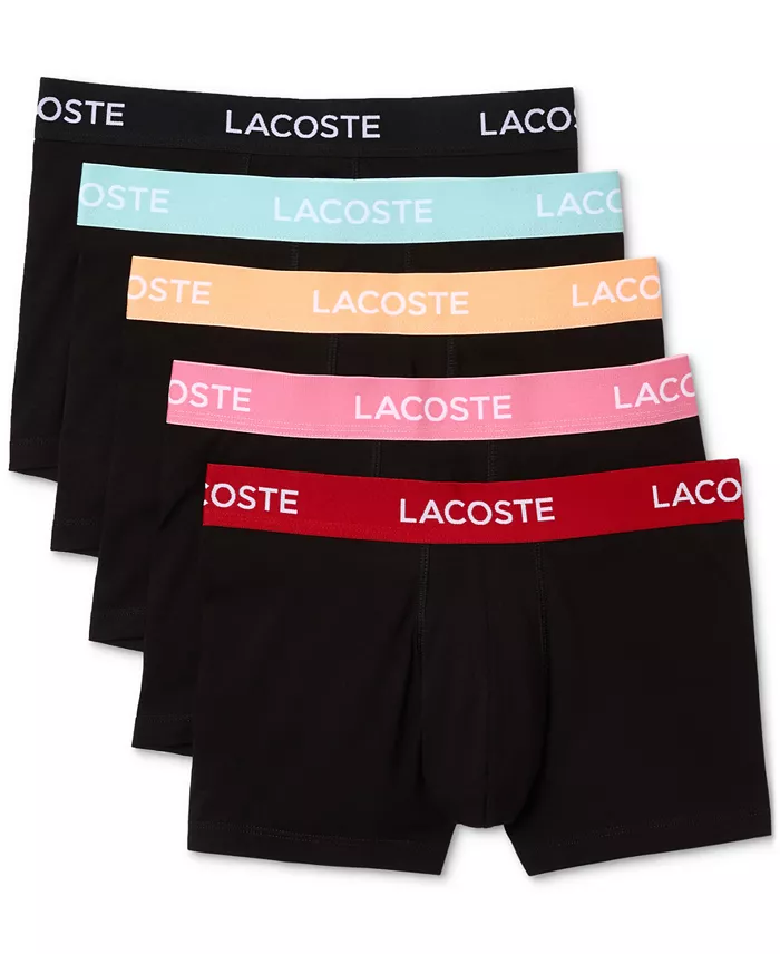 Men's Cotton Stretch Boxer Briefs, 5- Pack - thumbnail 2