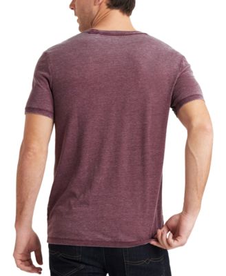 Men's Poker Cards Short Sleeve T-Shirt, Port Royle Burnout
