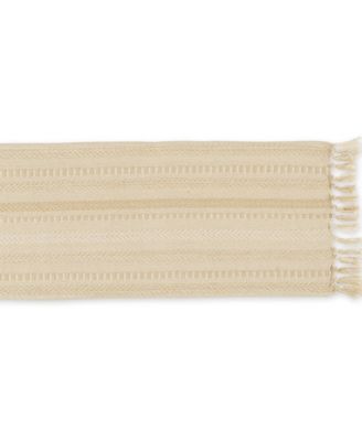 Braided Stripe Table Runner, 15x108 Inches