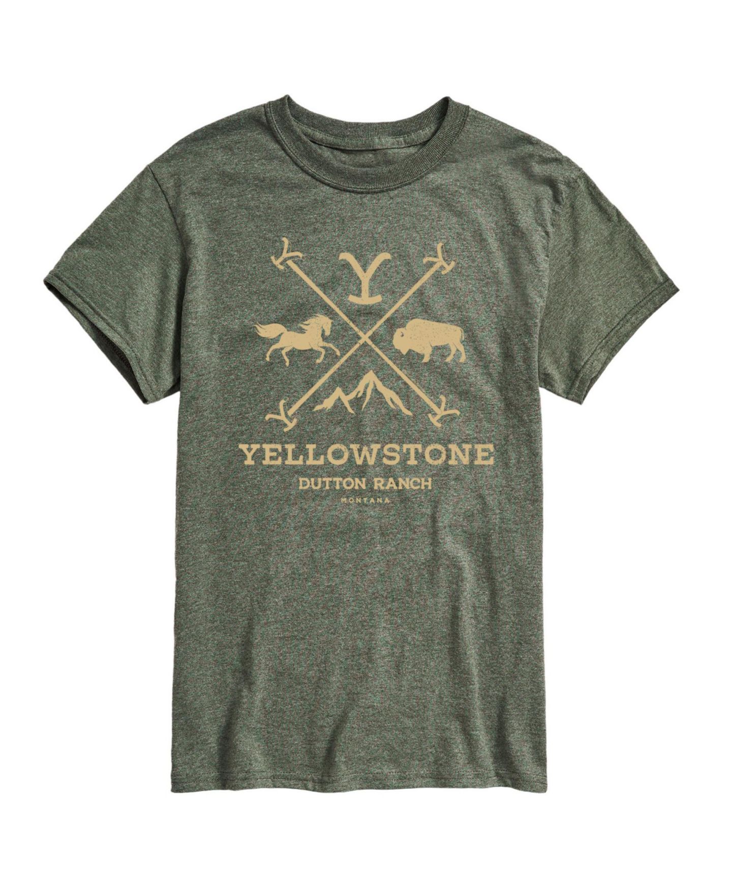 Мужская футболка AIRWAVES Hybrid Apparel Yellowstone Short Sleeve, цвет: Чёрный — фото 8
