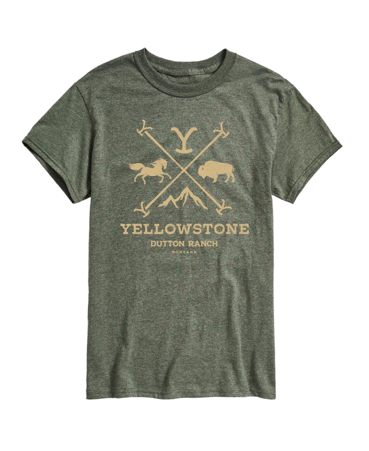 Hybrid Apparel Yellowstone Mens Short Sleeve Tee