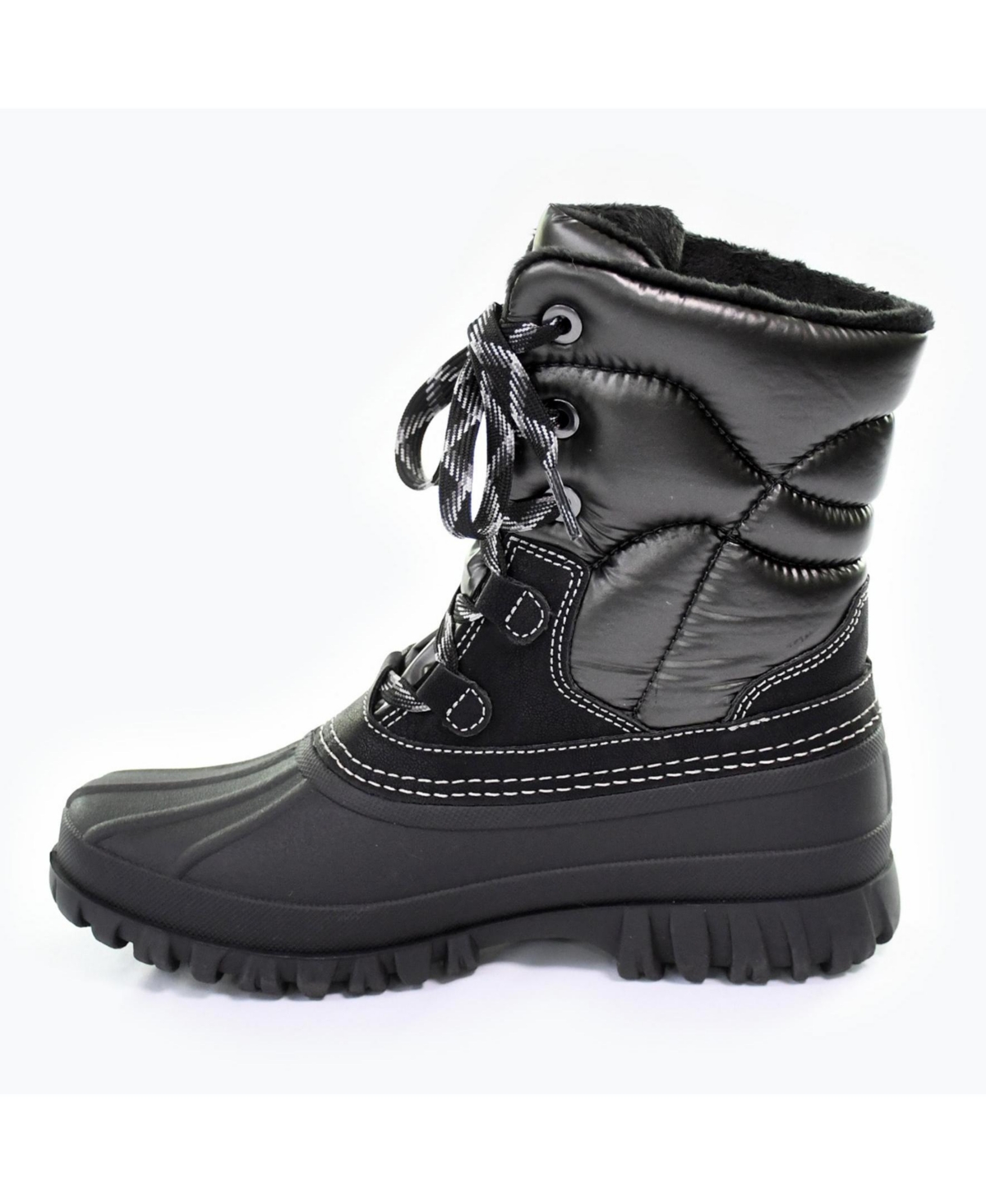 Jbu Women's Canyon Round Toe Waterproof Boots -Grey