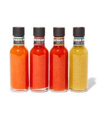 Gourmet, Hot Sauces To Go: Global Edition Gift Set, Set of 4