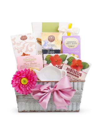 Alder Creek Gift Baskets Afternoon Tea Essentials Gift, 9 Piece - Macy's
