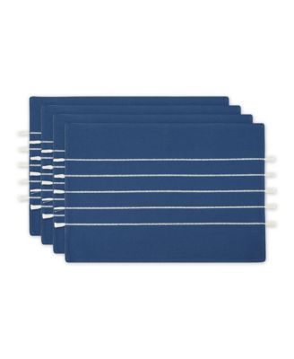 Stripe Tassel Placemat Set of 4