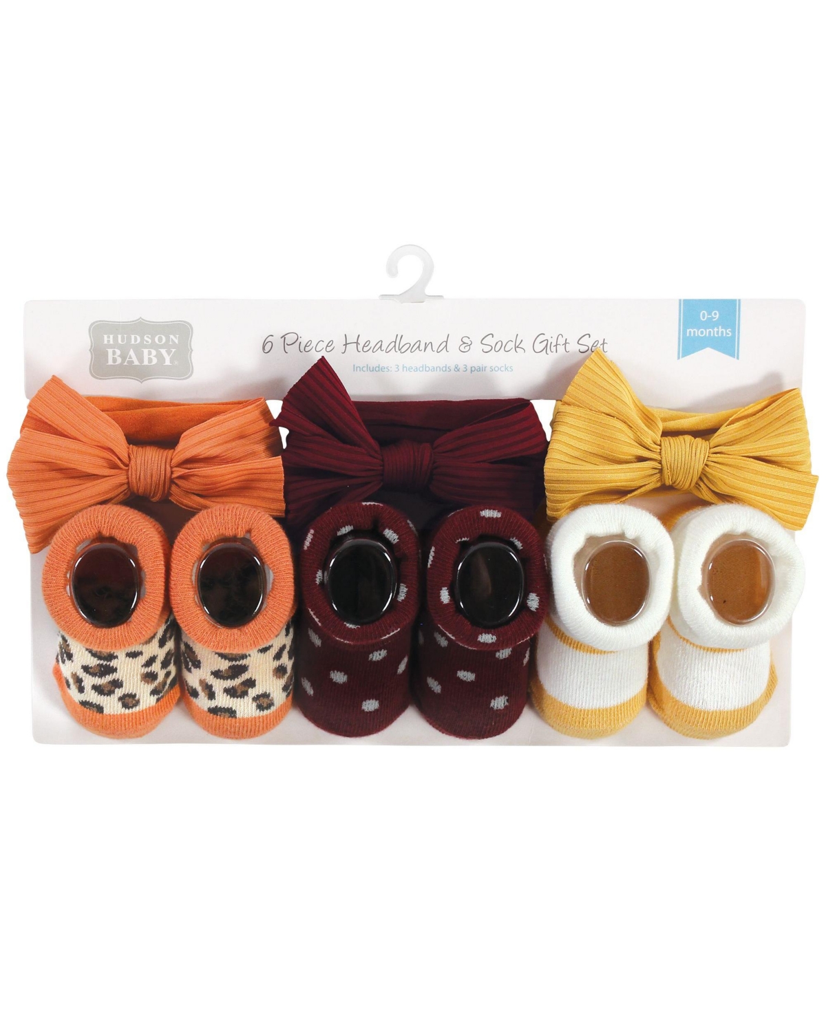 Hudson Baby Girls Delightful Duo Gift Headband and Socks
