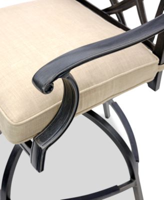 Wythburn 5-pc. Outdoor Bar Height Fire Pit Chat Set, Created for Macys