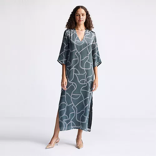 women's maxi dress with side slits