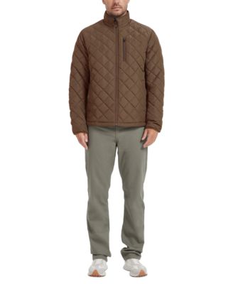 Men's Diamond Quilted Heritage Jacket, Created for Macy's  