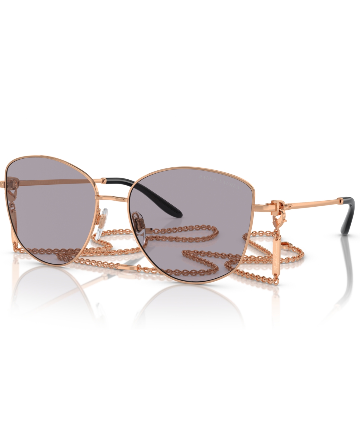 Women's The Vivienne Sunglasses, Mirror RL7079 - Rose Gold