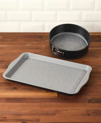 Disney Bake with Mickey Mouse Steel 2-Piece Springform & Cookie Pan Set