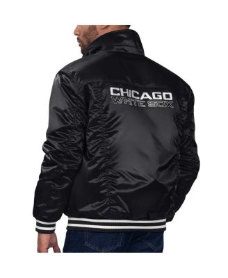 Levi's x Starter Men's Black Chicago White Sox Silver Tab Satin