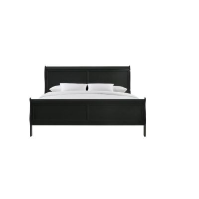 Louis Phillipe Queen Panel Sleigh Bed