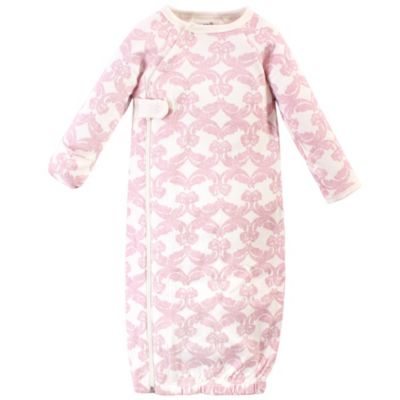 Natural Cotton Zipper Gowns