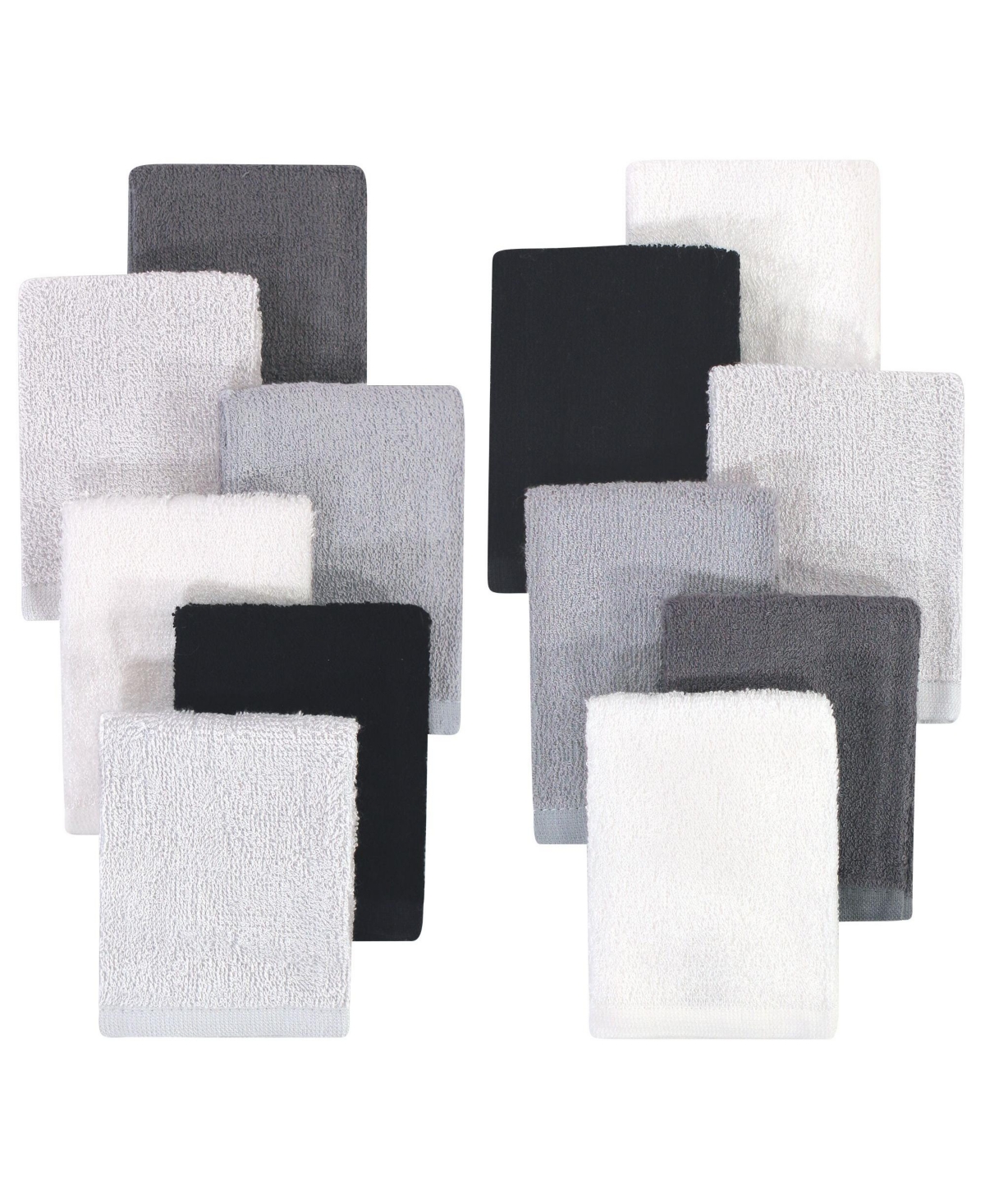 Hudson Baby Unisex Soft Bamboo-Derived Rayon Washcloth Set